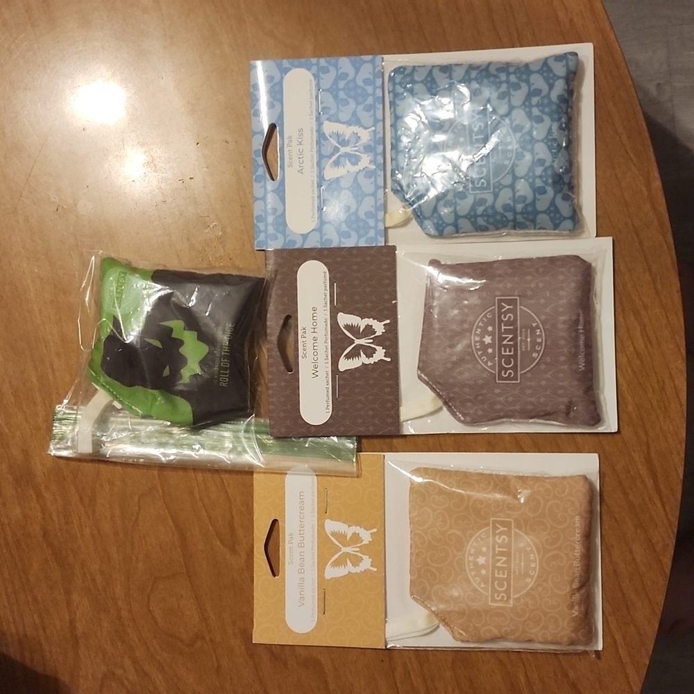 Scentsy Scent Packs Bundle 3 Scentsy Buddy or Buddies or really ANYWHERE! 3/$15